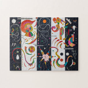 Puzzle Stripes, Wassily Kandinsky