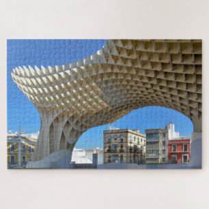 Puzzle Structure du champignon Metropol Parasol de Sévil