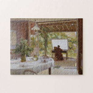 Puzzle Studio en plein air   William Blair Bruce
