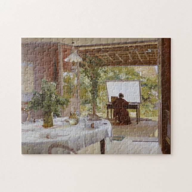 Puzzle Studio en plein air | William Blair Bruce (Horizontal)