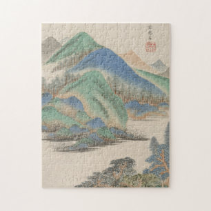Puzzle Style de divers paysage des grands maîtres  
