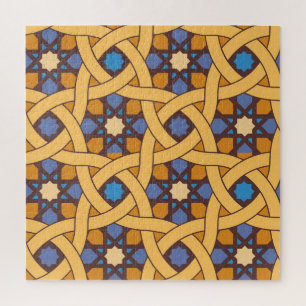 Puzzle Style ethnique Abstrait Motif de mosaïque