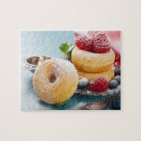 Sucré Treat Framboise Blueberry Duppé Donuts