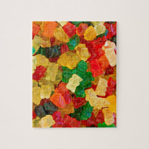 Puzzle Sucrerie colorée par arc-en-ciel gommeux d'ours