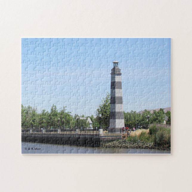 Puzzle - Suisun Harbour lighthouse (horizontal) (Horizontal)