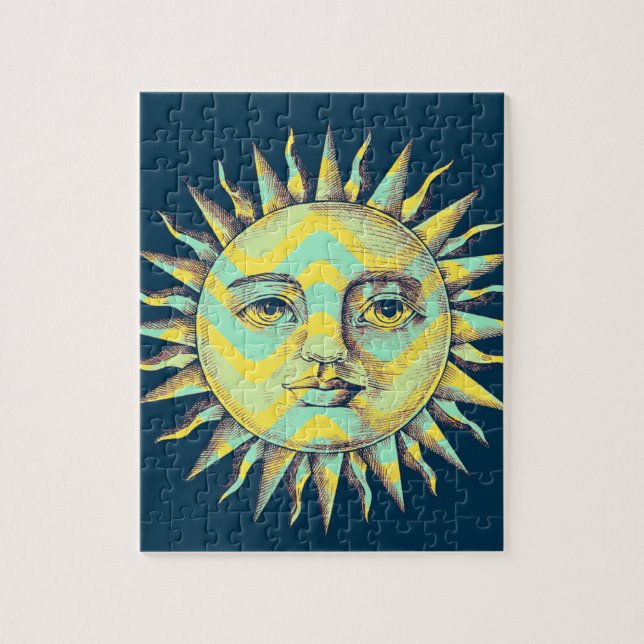 Puzzle Sun (Vertical)
