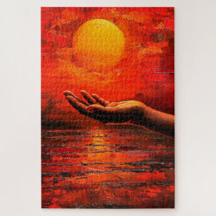 Puzzle Sun Art