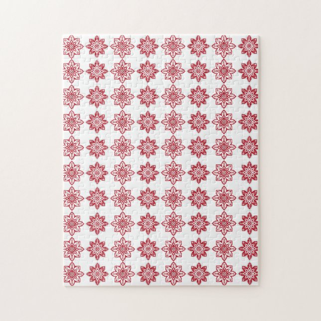 Puzzle SUN traditionnel letton motif géométrique IV (Vertical)