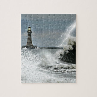 Puzzle Sunderland - pilier et phare de Roker