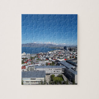 Puzzle Sunny Reykjavik, 8" x 10", 110 pièces