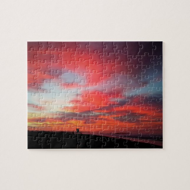 Puzzle Sunrise at Newport Beach (Horizontal)
