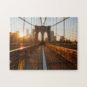 Puzzle Sunrise du pont Brooklyn de New York