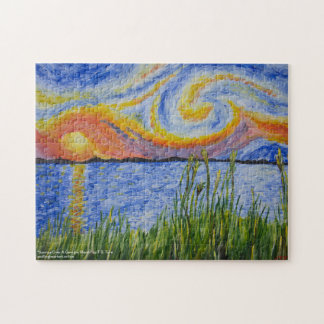 Puzzle "Sunrise Over A Georgia Marsh" par T.S. Tire Jigsa