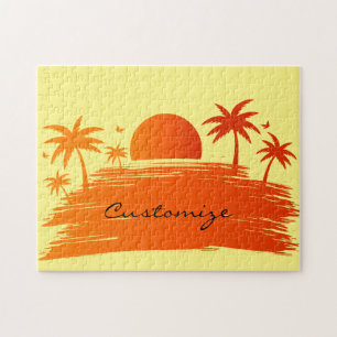 Puzzle Sunrise Sunset Thunder Cove