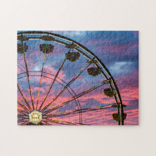 Puzzle Sunset at the Iowa State Fair in Des Moines