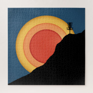 Puzzle Sunset Disk Golf