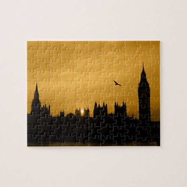Puzzle Sunset - Londres - Big Ben - 8x10 - 110 pcs. (Horizontal)