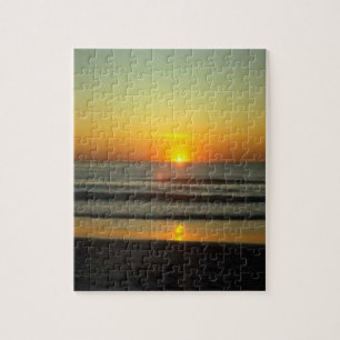 Puzzle Sunset plage