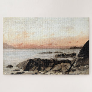 Puzzle Sunset, Vevey, Suisse - Gustave Courbet