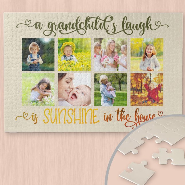 Puzzle Sunshine in the House Citation - Petits enfants Ph (Créateur téléchargé)