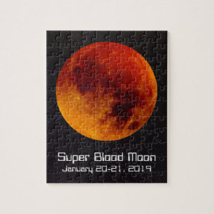 Puzzle Super Blood Moon Eclipse 2019