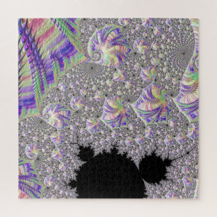 Puzzle Super Trippy Funky Psychedelic Fractal Art