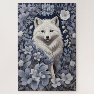 Puzzle Superbe Renard arctique William Morris Inspiré