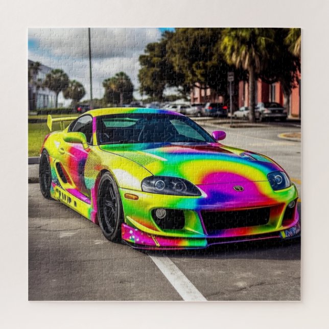 Puzzle Supercars customisés : Couleurs et modifications e (Vertical)