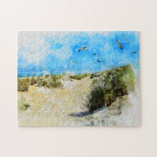 Puzzle Sur la plage - (Horizontal)