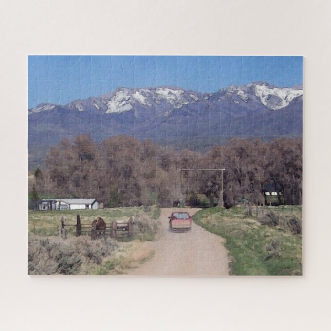 Puzzle Sur la route à la maison (Horizontal)