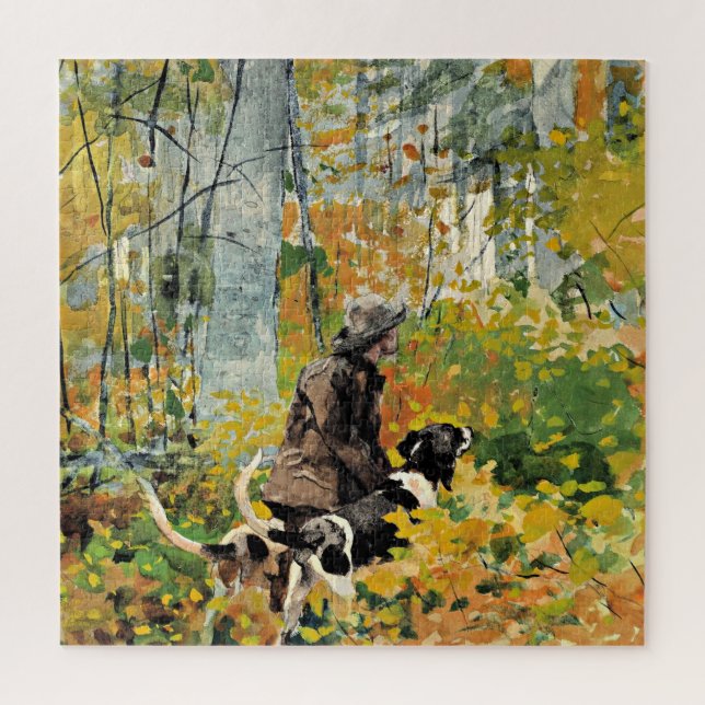 Puzzle Sur le sentier, les beaux-arts de Winslow Homer (Vertical)