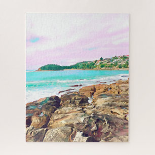 Puzzle surf océanique de Manly Beach Australie voyage