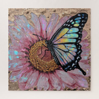 Puzzle Surface Fleurie Élégante – Beauté de Fleur Texturé