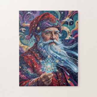 Puzzle Surreal Santa And The Magic Snowflake