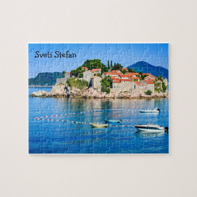 Puzzle Sveti Stefan Monténégro (Horizontal)