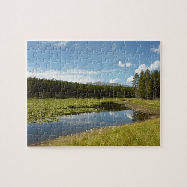 Puzzle Swan Lake I au Parc national de Grand Teton (Horizontal)