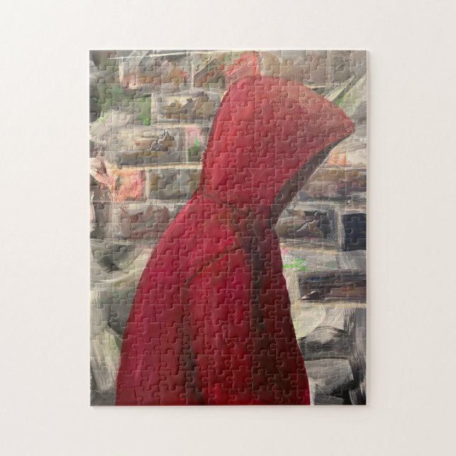 Puzzle sweat - shirt à capuche par Celestine (Vertical)