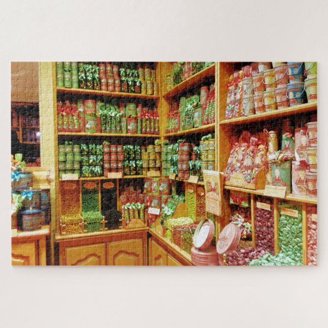 Puzzle Sweet Shop à Pezenas France (Horizontal)