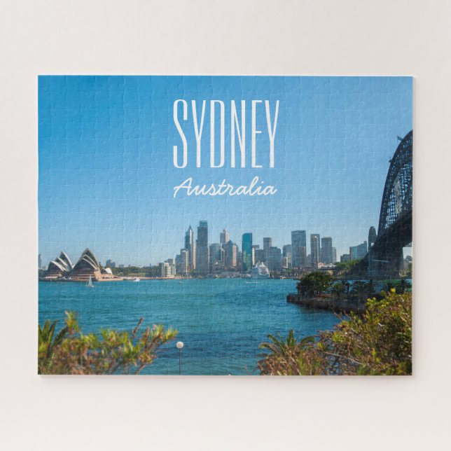 Puzzle Sydney Harbour Bridge & Opera House, 520 pièces (Horizontal)