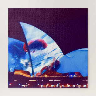 Puzzle Sydney Opera House coloré Australie