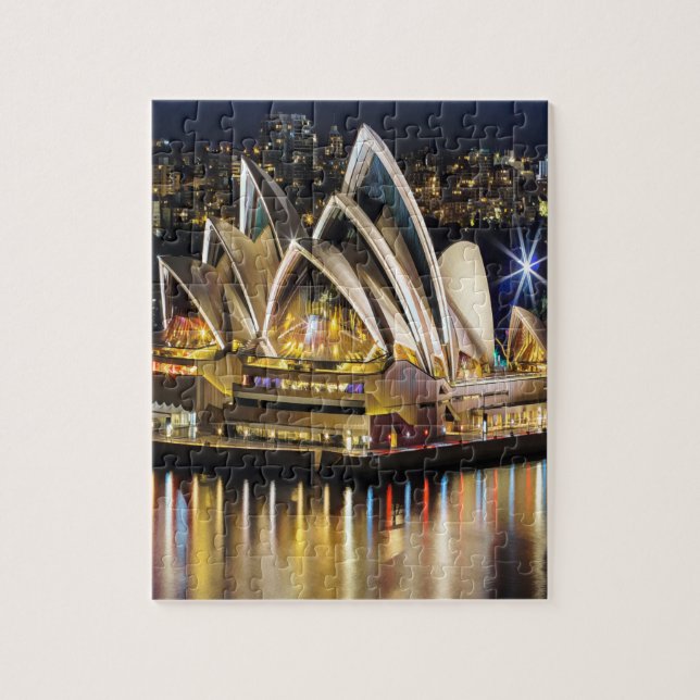 Puzzle Sydney - OPÉRA HOUSE - vue (Vertical)