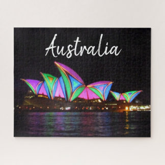 Puzzle sydney opéra vivid australie