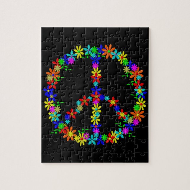 PUZZLE SYMBOLE DE LA PAIX (Vertical)