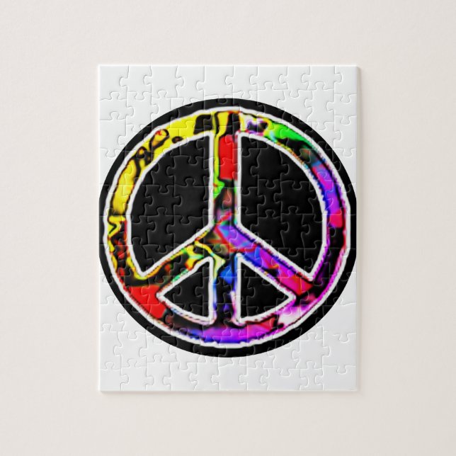 Puzzle Symbole de paix (Vertical)