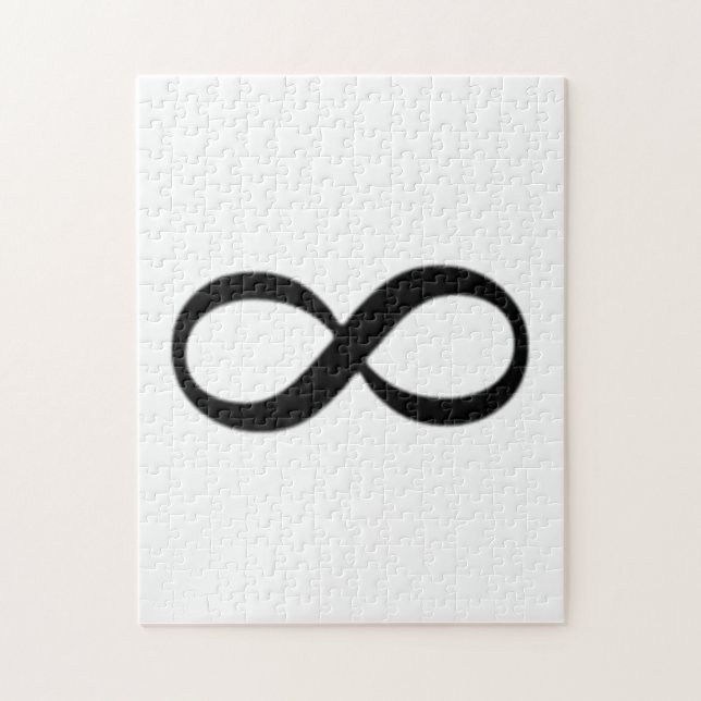 Puzzle Symbole d'infini (Vertical)
