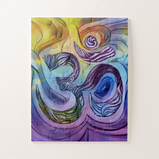 Puzzle Symbole OM (Vertical)