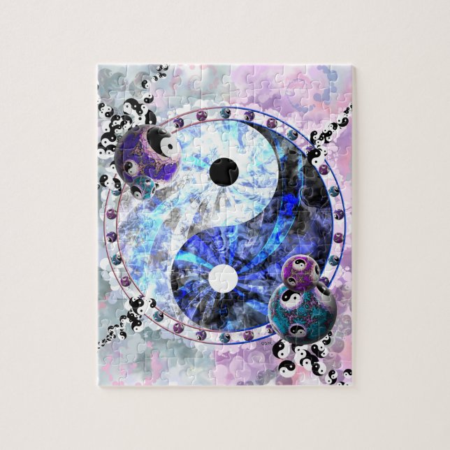 Puzzle SYMBOLE YIN Yang (Vertical)