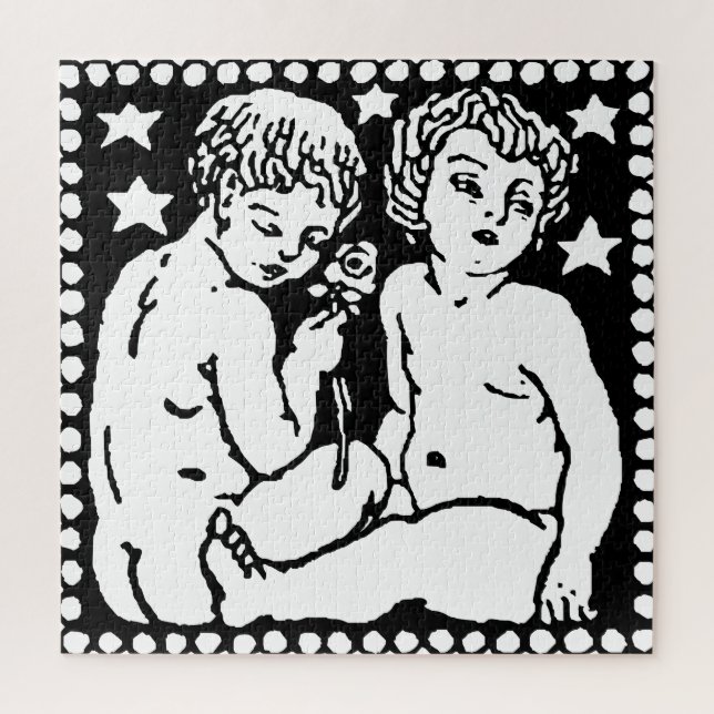 Puzzle SYMBOLE Zodiaque Gemini Astrologie Horoscope (Vertical)