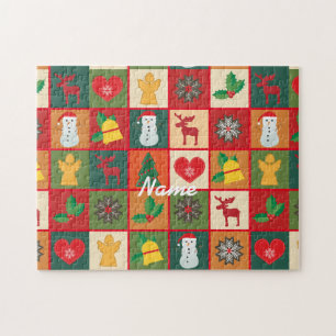 Puzzle Symboles de Noël Medley Art Thunder_Cove