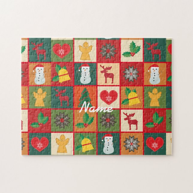 Puzzle Symboles de Noël Medley Art Thunder_Cove (Horizontal)